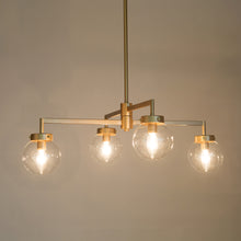 Eirene 4-Light Chandelier with Glass Shades