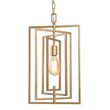 1-Light Gold Pendant Light