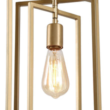 1-Light Gold Pendant Light