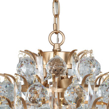 Anteros 4-Light Geometric Crystal Chandelier