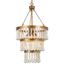 Eurybia 6-Light 3-Tier Beaded Chandelier