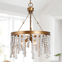 Eurybia 3-Light Beaded Chandelier