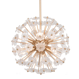 Asteria 6-Light Spherical Bouquet Globe Chandelier