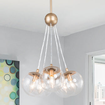 Juno 5-Light Globe Cluster Chandelier