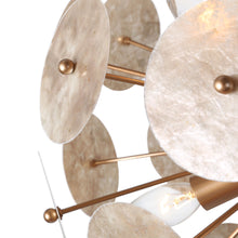 Arke 6-Light Shell Sputnik Globe Chandelier