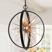 Alce 6-Light Sputnik Globe Pendant