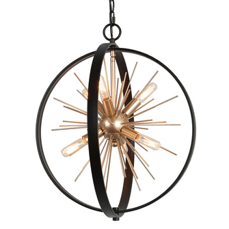 Alce 6-Light Sputnik Globe Pendant