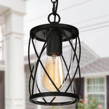 Arke 1-Light Cylinder Outdoor Pendant Light