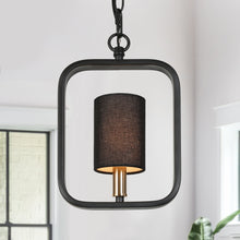 Pheme 1-Light Mini Pendant Light-Black