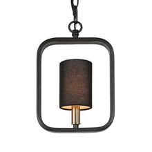 Pheme 1-Light Mini Pendant Light-Black