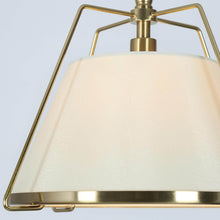 Aletheia 1-Light Pendant Light with Fabric Shade